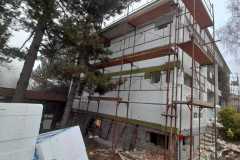 Reconstruction of the building