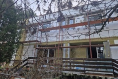 Reconstruction of the building